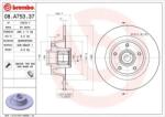 BREMBO Féktárcsa tömör Ø290mm 08. A753.37