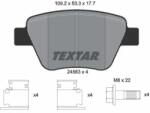 TEXTAR fékbetét készlet, tárcsafék 2456301