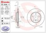BREMBO Féktárcsa szellőző Ø280mm 09. D208.11