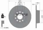 TEXTAR Féktárcsa tömör Ø272mm 92224903