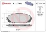 BREMBO fékbetét készlet, tárcsafék P37 021