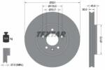 TEXTAR Féktárcsa szellőző Ø321mm 92256803