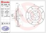 BREMBO Féktárcsa hornyolt Ø303mm 08. C425.75