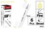  Marker Artix Chromax kétoldalas Zöld Bice 163 6 db (680683)