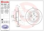 BREMBO Féktárcsa tömör Ø280mm 08. C307.11
