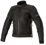 Alpinestars STELLA CROSSHILL WATERSHILL WATERPROOF AIR kabát, ALPINESTARS, női (fekete/fekete, XL-es méret)