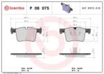 BREMBO fékbetét készlet, tárcsafék P06 075X
