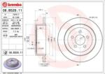 BREMBO Féktárcsa tömör Ø316mm 08. B529.11