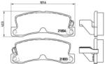 BREMBO fékbetét készlet, tárcsafék P83 015