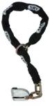 ABUS lánc + tárcsafék zár Granit Detecto XPlus riasztóval (hossz 120 cm, vastagság 12 mm, féknyereg vastagság 16 mm), ABUS