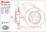 BREMBO Féktárcsa szellőző Ø320mm 09. A405.11
