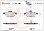 BREMBO fékbetét készlet, tárcsafék P56 037