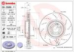 BREMBO Féktárcsa -lakk 09. D986.11