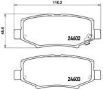 BREMBO fékbetét készlet, tárcsafék P18 024