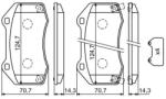 Bosch fékbetét készlet 0 986 494 718