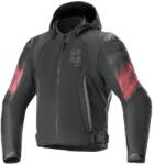 Alpinestars ZACA AIR VENOM WATERPROOF kabát, ALPINESTARS (fekete/piros fluo, 4XL méret)
