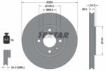 TEXTAR Féktárcsa szellőző Ø283mm 92111603