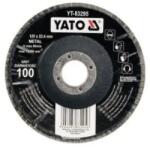 TOYA - Korund lamellás csiszolókorong 125 x 22.2mm P60