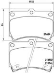BREMBO fékbetét készlet, tárcsafék P49 016