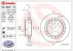 BREMBO Féktárcsa szellőző Ø300mm 09. B507.11