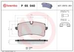 BREMBO fékbetét készlet P65 040