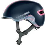 ABUS kerékpár sisak lámpával HUD-Y midnight blue, ABUS (kék, L méret)