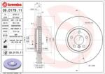 BREMBO Féktárcsa szellőző Ø335mm 09. D179.11