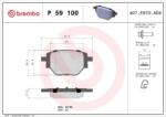 BREMBO fékbetét készlet P59 100