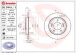 BREMBO Féktárcsa tömör Ø262mm 08. D445.11