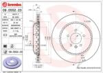 BREMBO féktárcsa 09. D552.23
