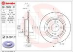 BREMBO Féktárcsa belső hűtés Ø251mm 09. C927.11