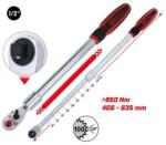 KS TOOLS - Teleszkópos kétirányú racsni 1/2" 100fog