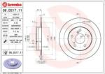 BREMBO féktárcsa 08. D217.11