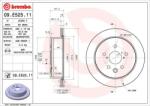 BREMBO Brake Disc - Lacqued 09. E525.11