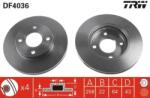 TRW szellőző féktárcsa Ø258mm DF4036