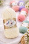 alize Diva 01 - krém (akril fonal) (feh04)
