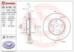 BREMBO Féktárcsa szellőző Ø276mm 09. A148.11