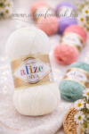 alize Diva 1055 - cukor fehér (akril fonal) (feh01)