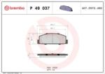 BREMBO fékbetét készlet, tárcsafék P49 037