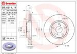 BREMBO Féktárcsa szellőző Ø295mm 09. A914.11