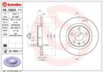 BREMBO féktárcsa 08. D893.11