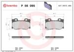 BREMBO fékbetét készlet, tárcsafék P56 095