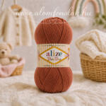 alize Baby Best 572 - tégla barna (10% bambusz, gyermek fonal) (best22)