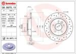 BREMBO féktárcsa perforált Ø280mm 08.9975. 1X