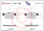 BREMBO fékbetét készlet P61 135X