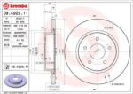 BREMBO Féktárcsa belső hűtéses Ø292mm 09. C929.11
