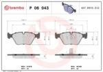 BREMBO fékbetét készlet, tárcsafék P06 043X