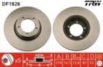 TRW Féktárcsa tömör Ø276mm DF1826