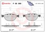 BREMBO fékbetét készlet, tárcsafék P06 066