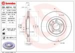 BREMBO Féktárcsa szellőző Ø300mm 09. A814.11